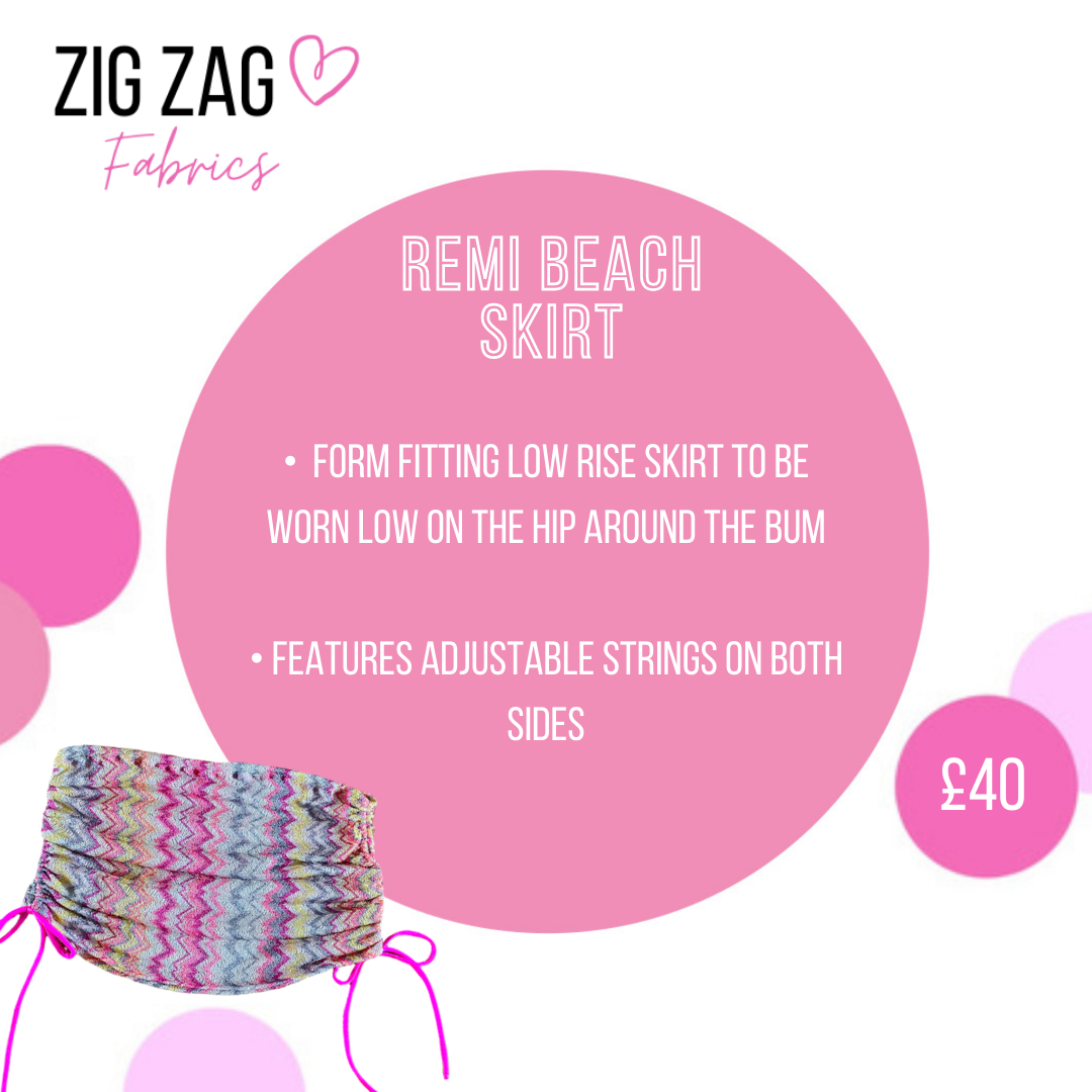 Zigzag Remi skirt 🧵 MADE TO ORDER 🪡