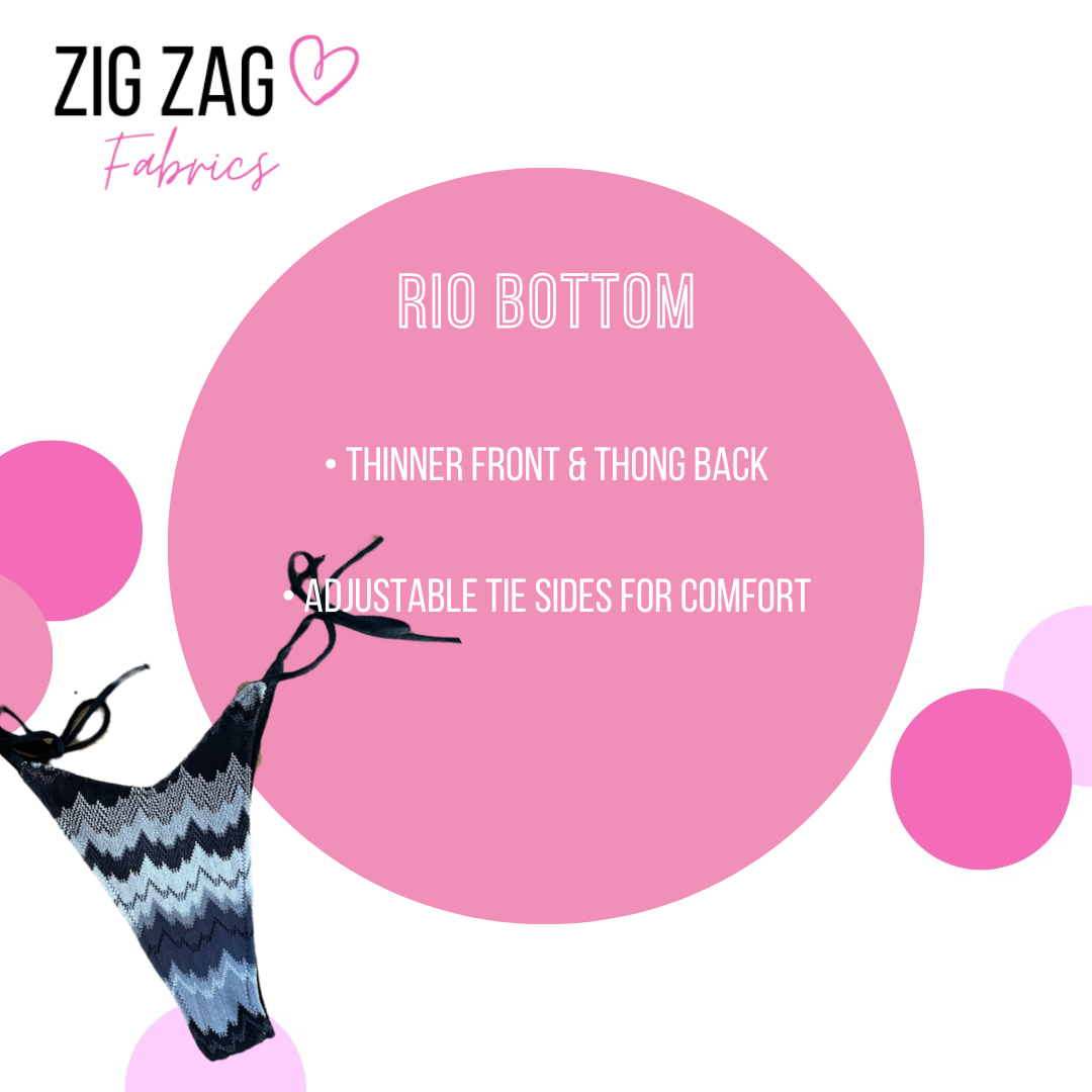 Zigzag Gracie frill bikini 🧵 MADE TO ORDER 🪡