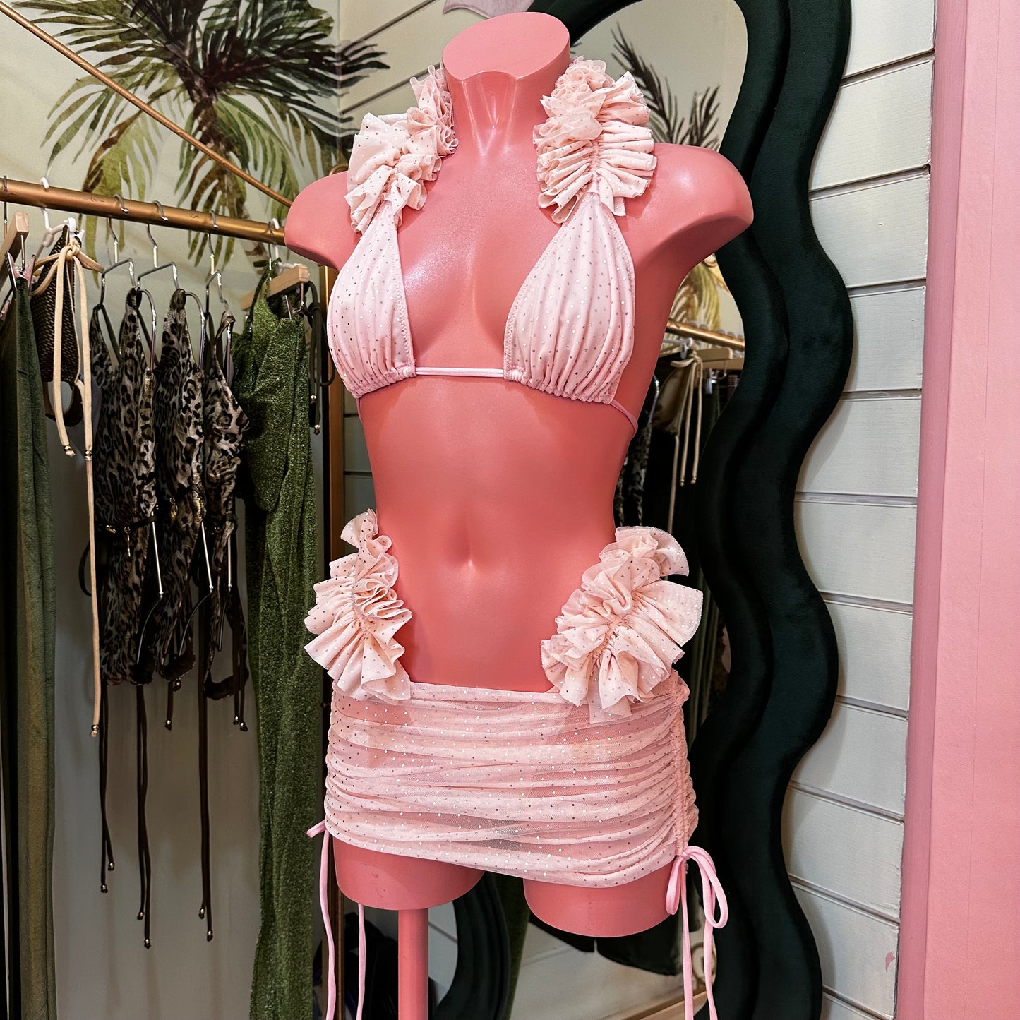 DOT Gracie bikini & Remi skirt 🧵MADE TO ORDER 🪡