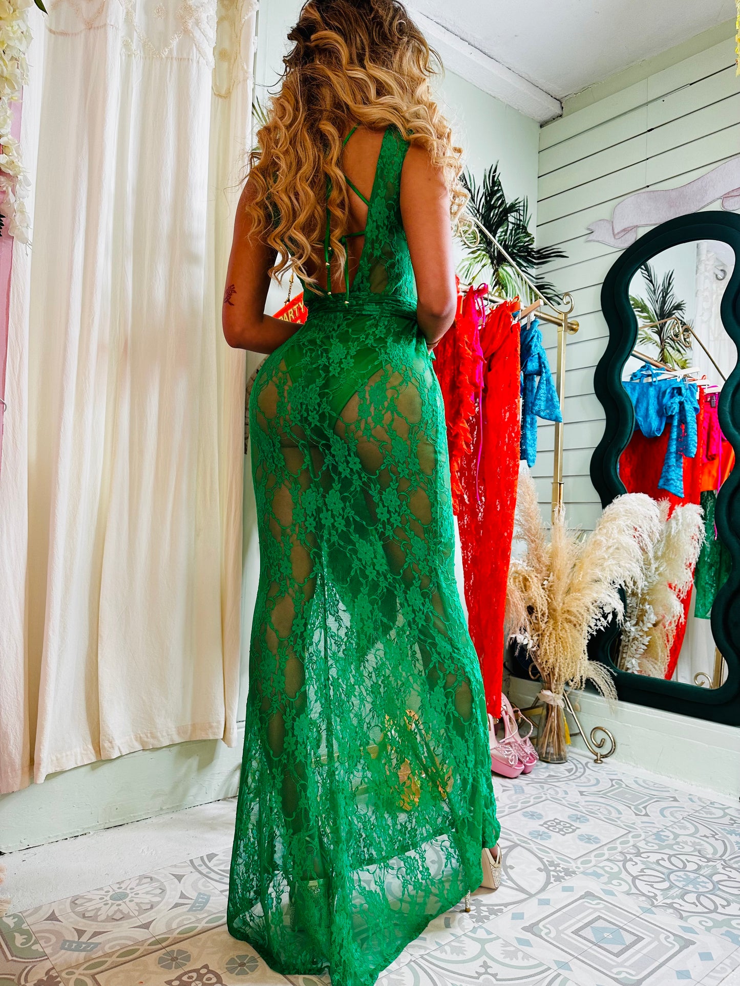 Lace Cleo Dress 🧵 MADE TO ORDER 🪡