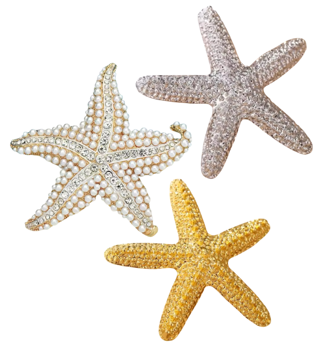 SEQUIN PREMIUM Hat Band with Starfish 🧵 MADE TO ORDER 🪡