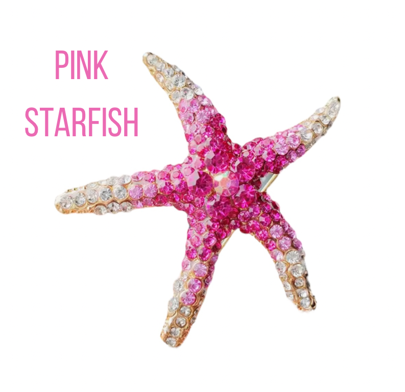 Add on Starfish Brooches for Bikinis
