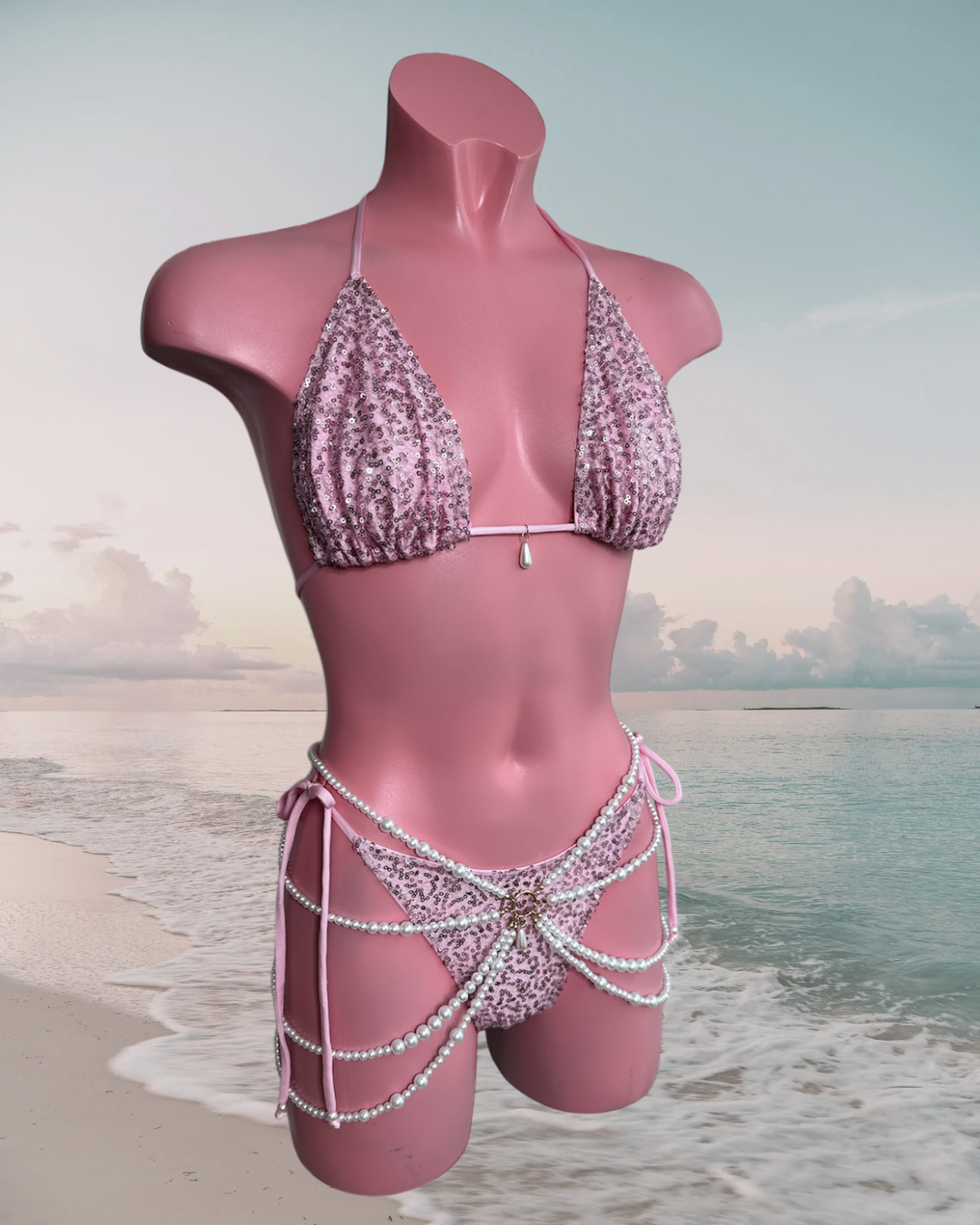PEARLESCENT COLLECTION Sequin Leah top 🧵 MADE TO ORDER 🪡