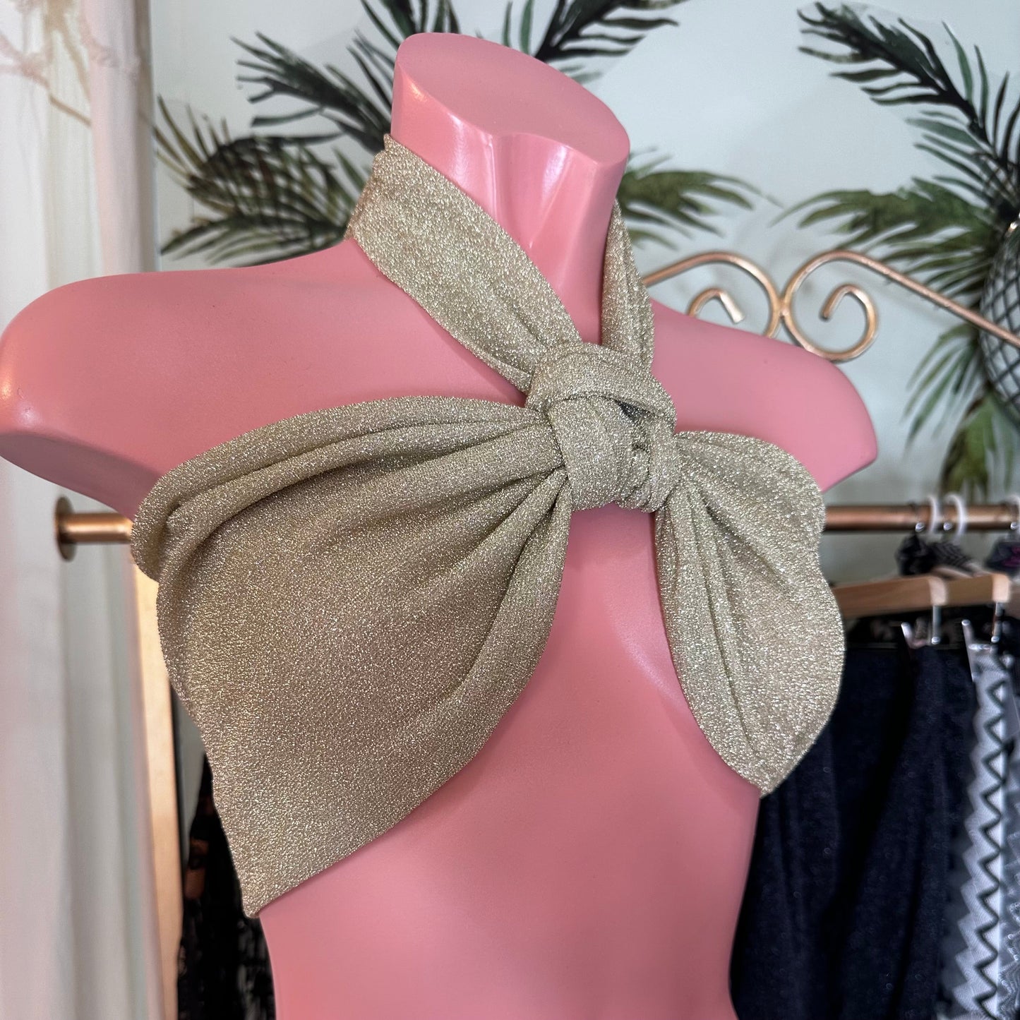 GLITTER Knot top 🧵 MADE TO ORDER 🪡