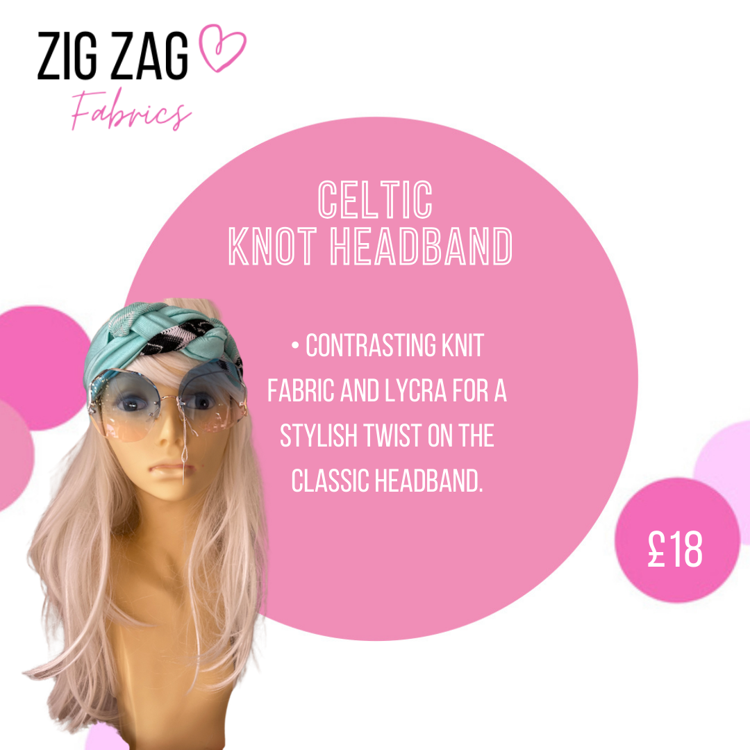 Zigzag Headwear đź‘™ MADE TO ORDER
