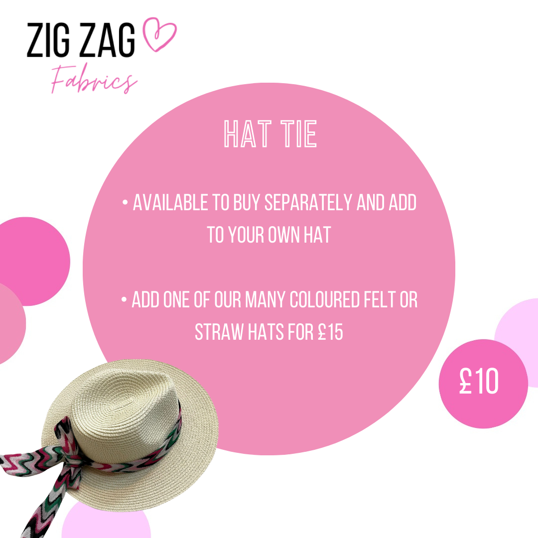 Zigzag Headwear đź‘™ MADE TO ORDER