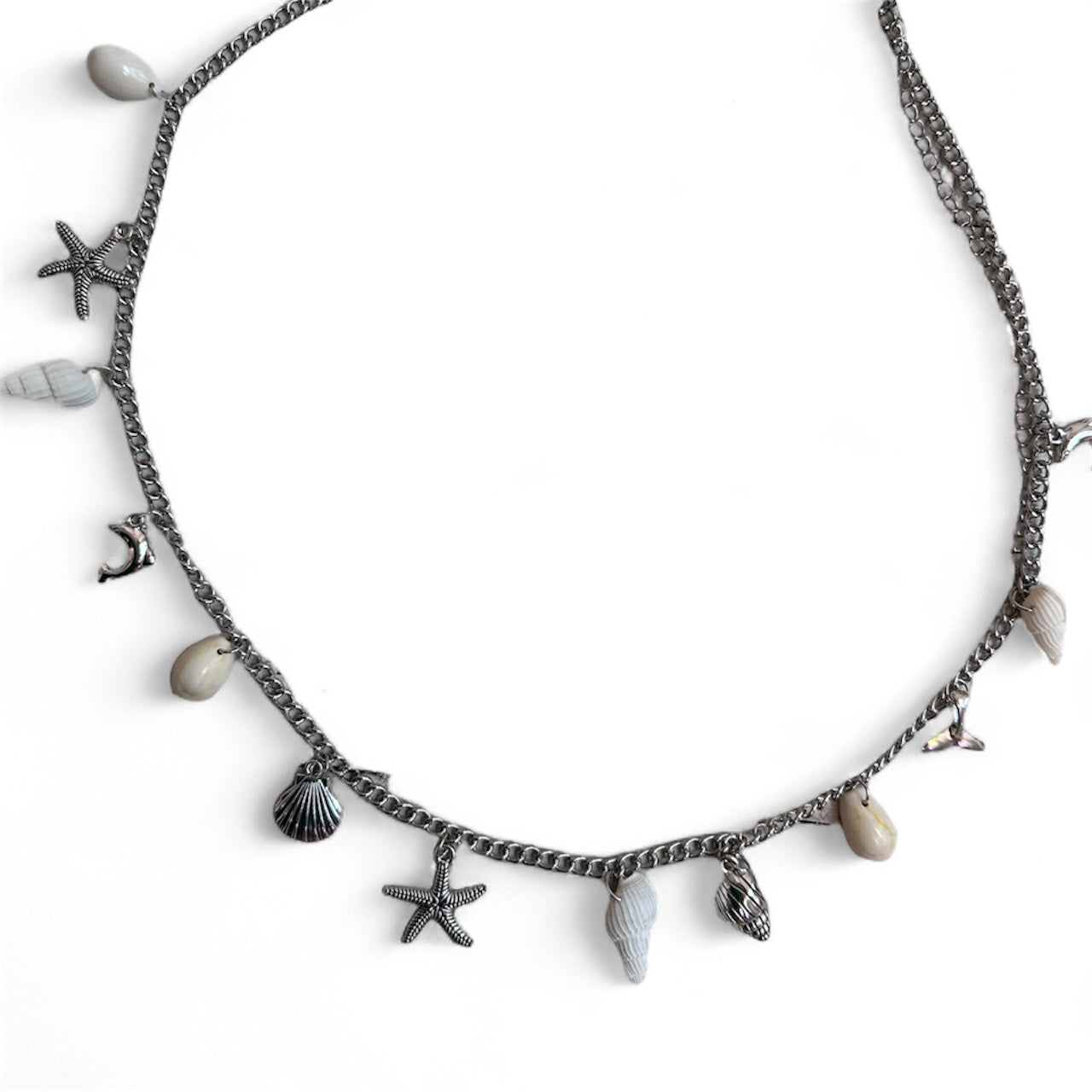 Belly Chain - Silver Small Shells 🐚
