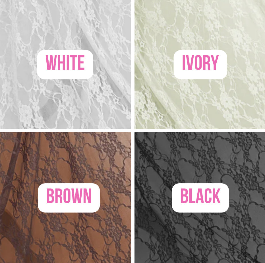 Lace Fabrics - Click to see More