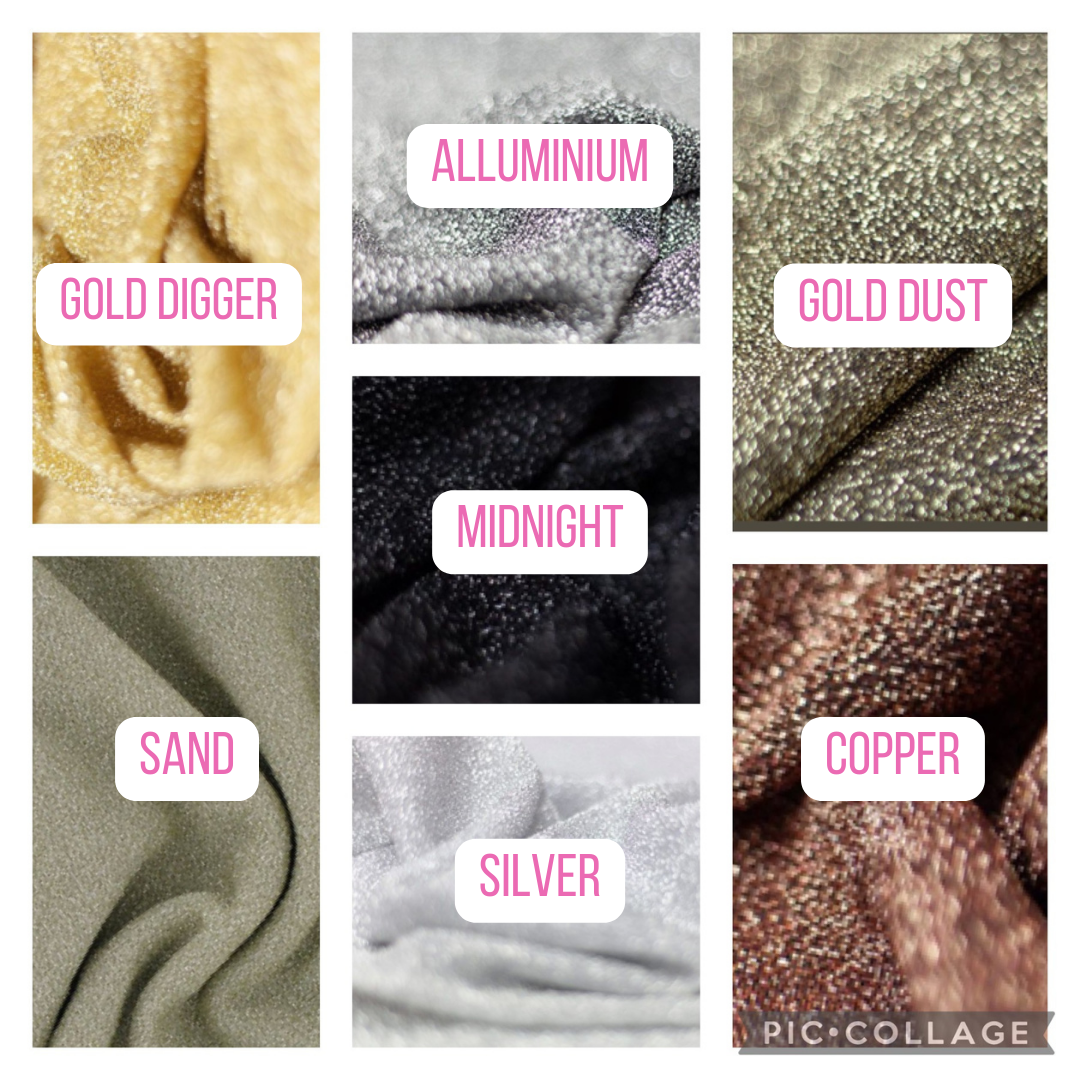 Glitter headwear