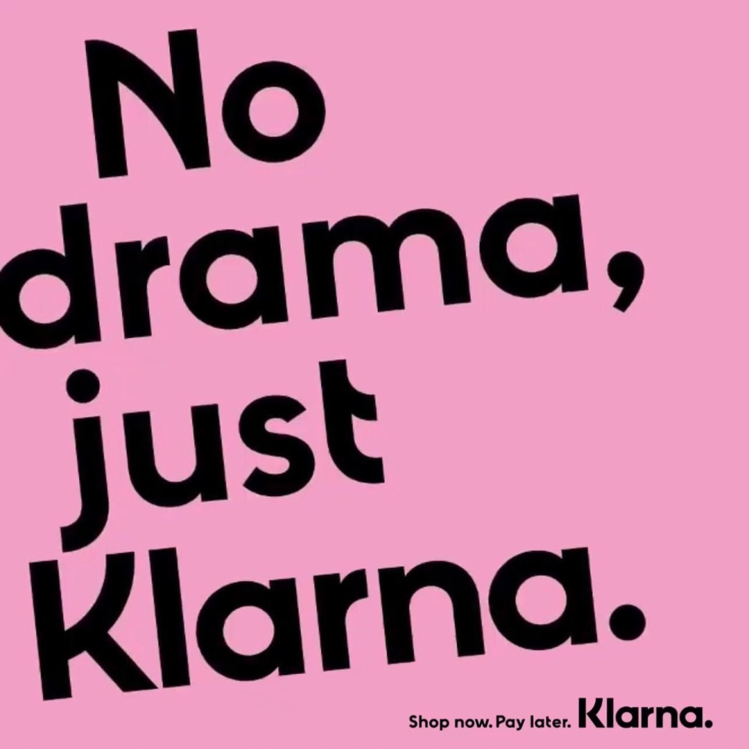 Spread the cost with Klarna at checkout