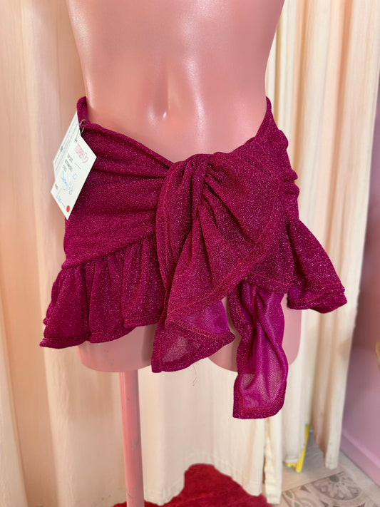 Glitter sarong and headband BARBIE ✨
