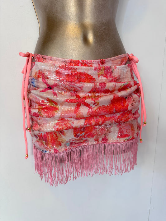 SEQUIN PREMIUM Kitty Skirt WITH or WITHOUT Fringe🧵 MADE TO ORDER 🪡