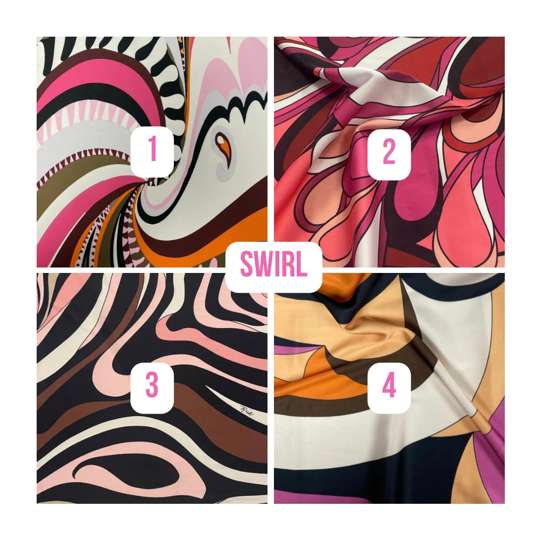 SWIRL FULL SET - Triangle bikini / Luna top /  Mermaid maxi skirt 🧵 MADE TO ORDER 🪡