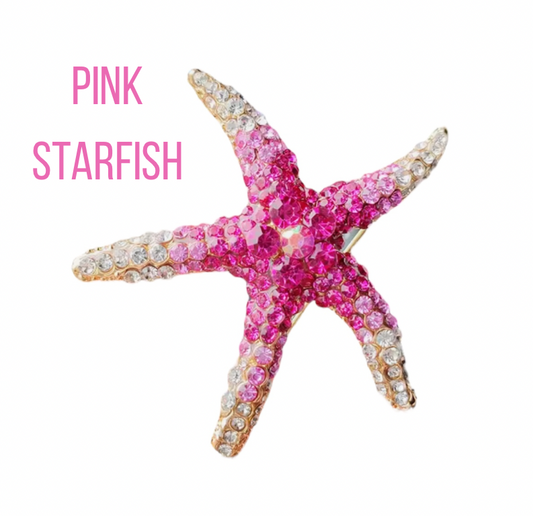 Add on Starfish Brooches for Bikinis