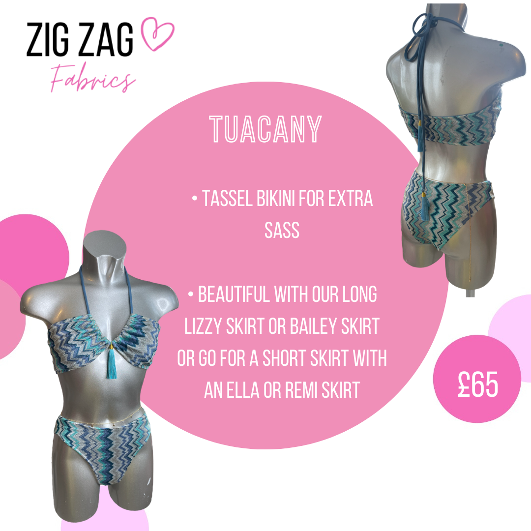 Zigzag Tuscany Bikini 👙 MADE TO ORDER