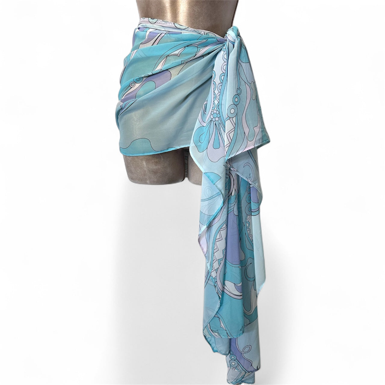 SWIRL Wrap Skirt 🧵 MADE TO ORDER 🪡