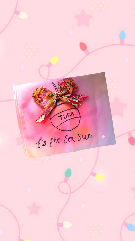 Christmas Bauble add on Headband or Scrunchie