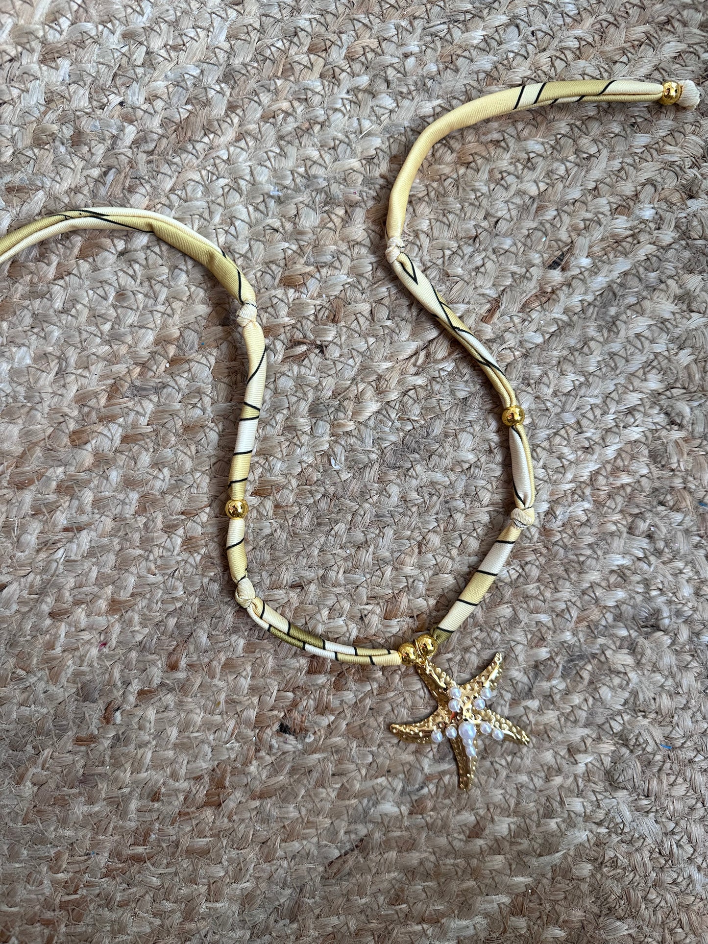 SWIRL Choker with Charm 🧵 MADE TO ORDER 🪡