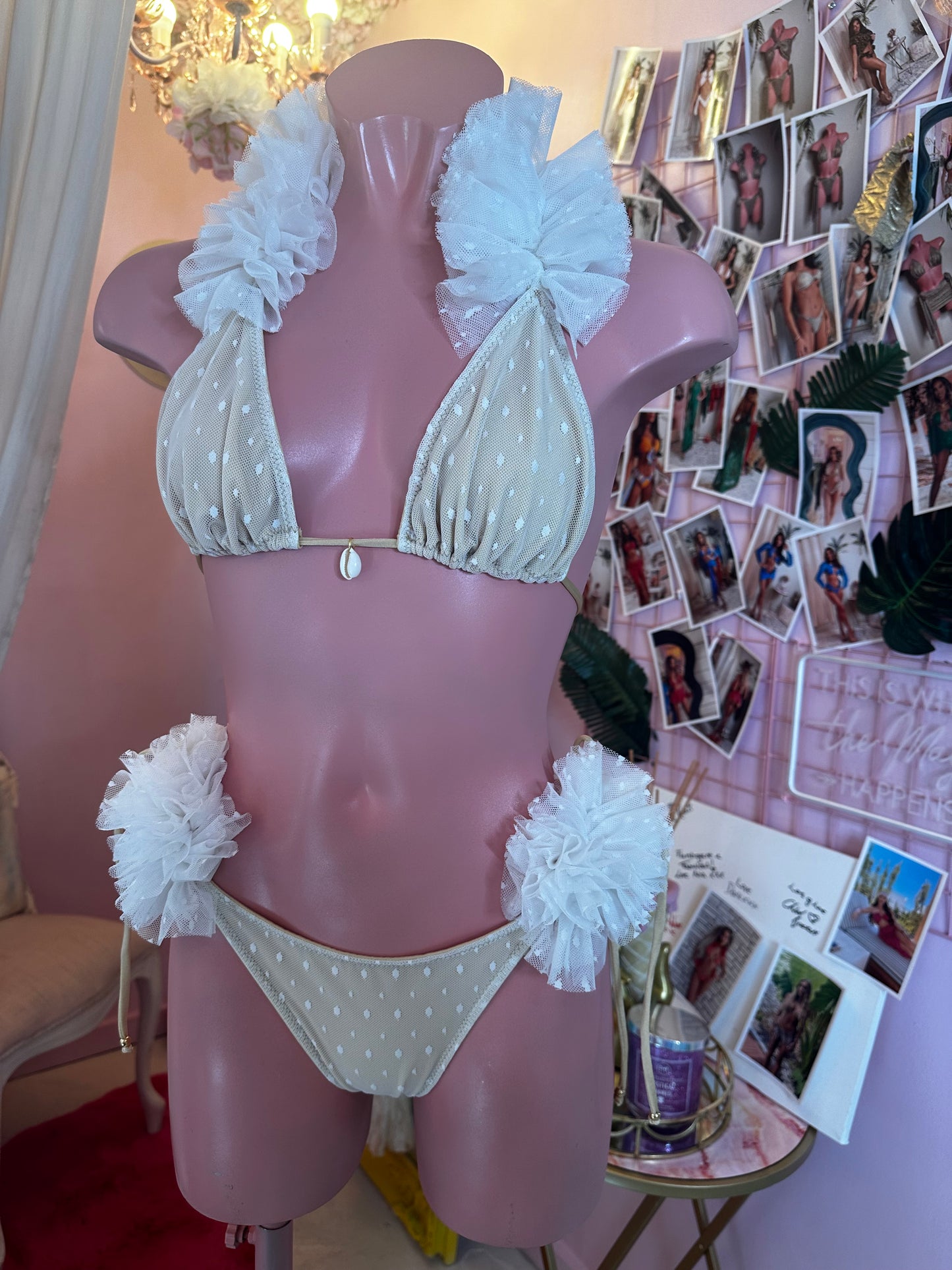 DOT Gracie bikini & Remi skirt 🧵MADE TO ORDER 🪡