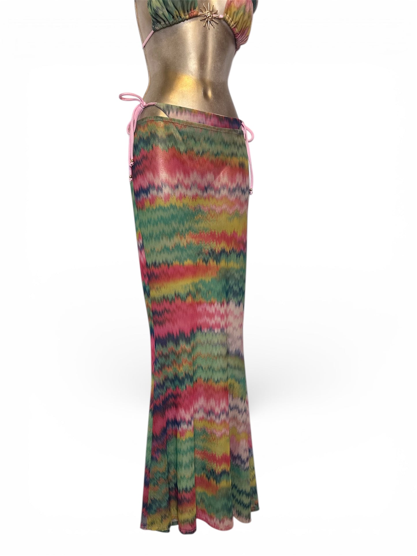 PRINT MESH Mermaid Maxi skirt 🧵 MADE TO ORDER 🪡