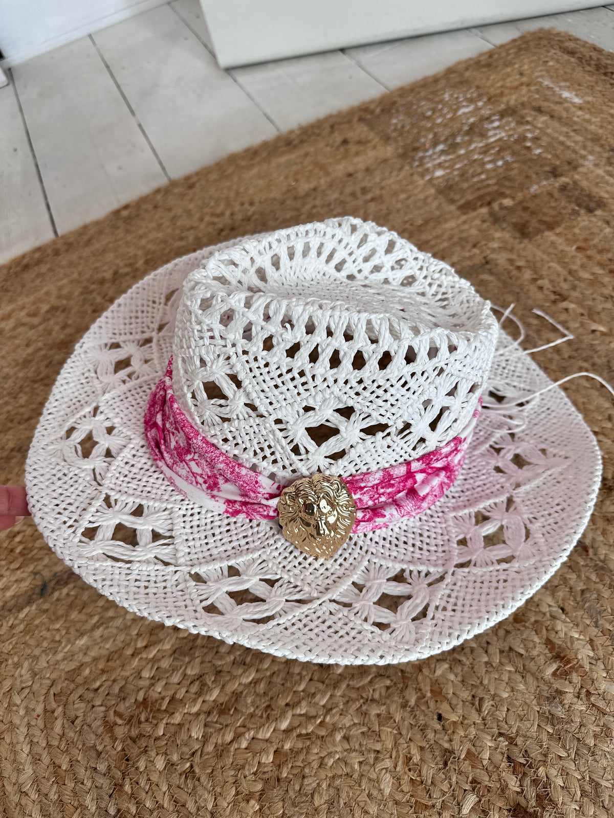 Hat Band with Brooch 🧵 MADE TO ORDER 🪡