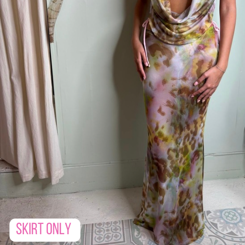 PRINT MESH Fish Tail skirt 🧵 MADE TO ORDER 🪡