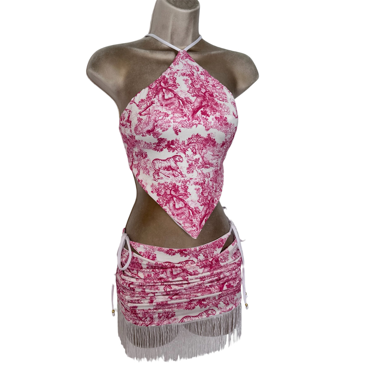 Kitty Skirt WITH Fringe / Ruby skirt WITHOUT fringe 🧵 MADE TO ORDER 🪡