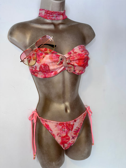 SEQUIN PREMIUM Riri Bikini with Brooch 🧵 MADE TO ORDER 🪡